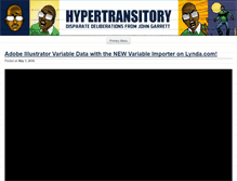Tablet Screenshot of hypertransitory.com